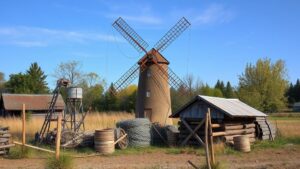 Read more about the article Detecting Around Old Windmills and Water Towers for Forgotten Tools