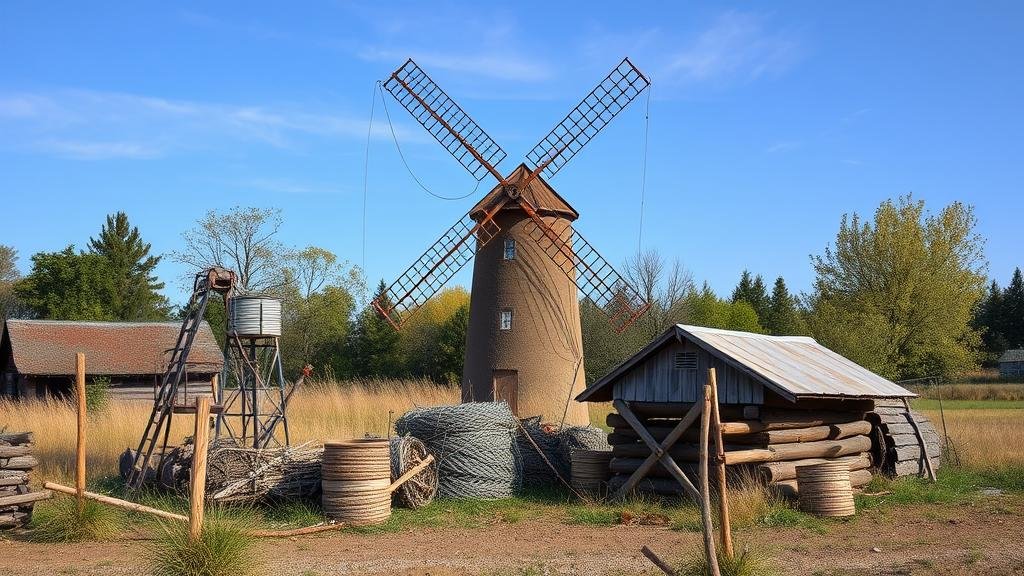 You are currently viewing Detecting Around Old Windmills and Water Towers for Forgotten Tools