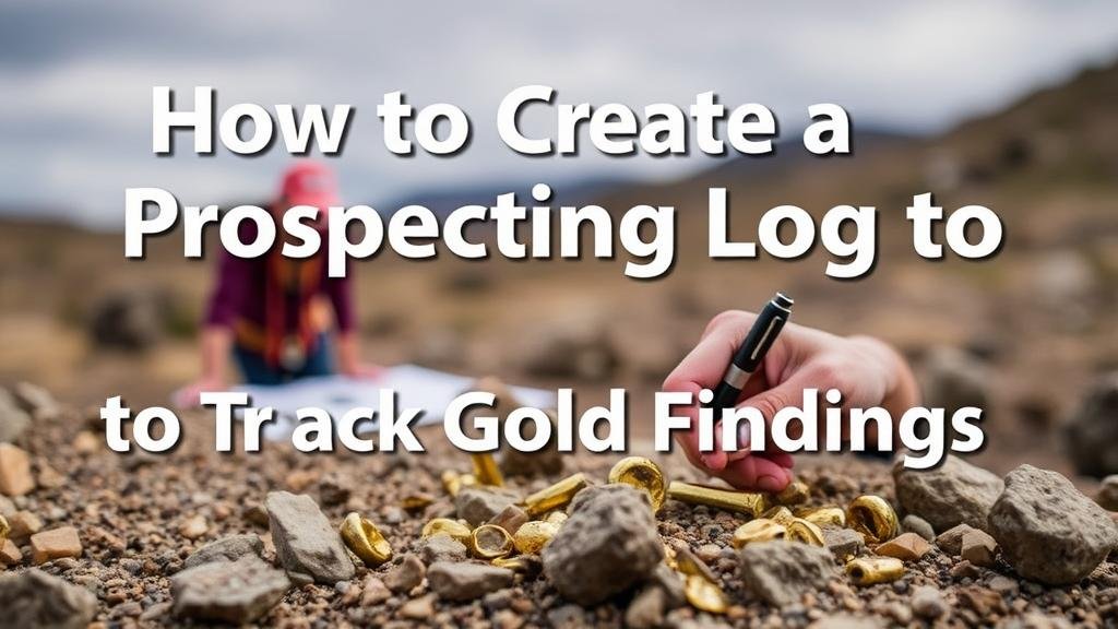 You are currently viewing How to Create a Prospecting Log to Track Gold Findings