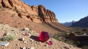 Read more about the article Searching for rare red beryl in Utah’s Wah Wah Mountains, one of the rarest gemstones on Earth.