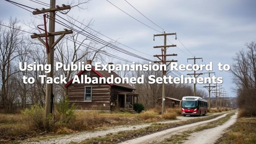 You are currently viewing Using Public Utility Expansion Records to Track Abandoned Settlements