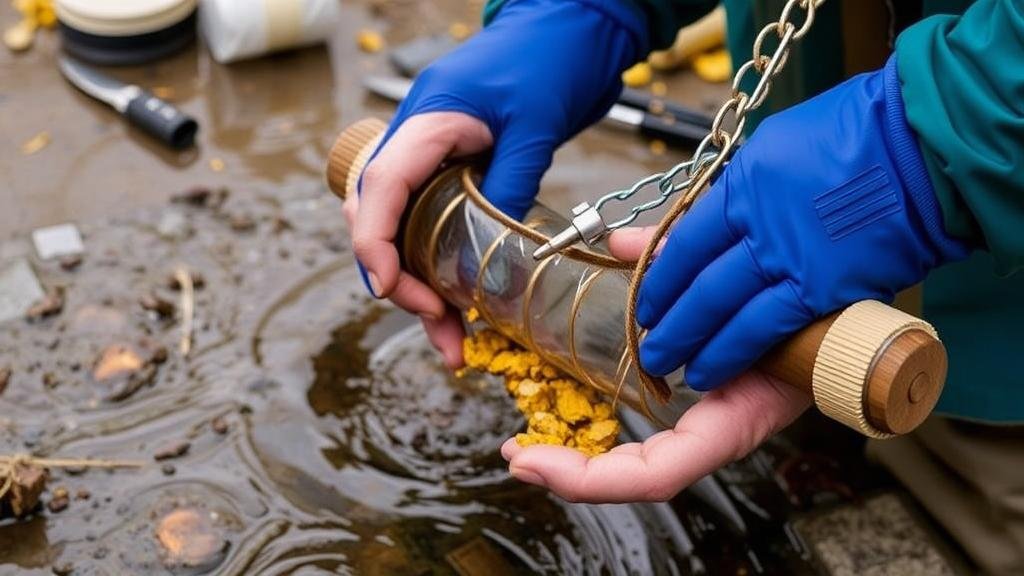 You are currently viewing Recovering Fine Gold From Stream Sediments Using Hand-Made Spiral Systems