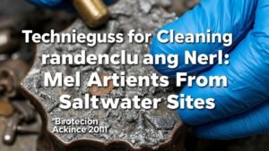 Read more about the article Techniques for Cleaning and Restoring Metal Artifacts From Saltwater Sites