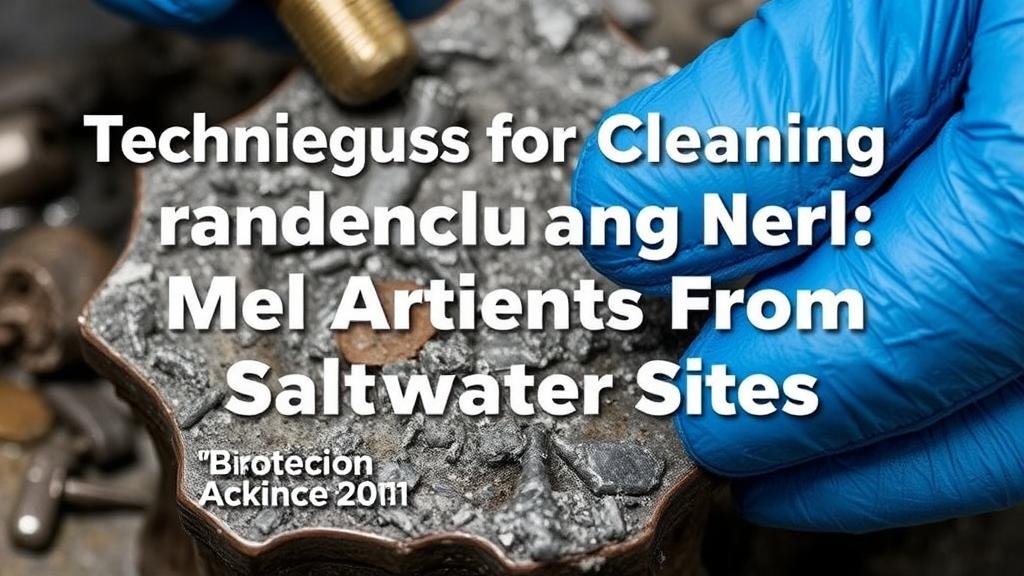 You are currently viewing Techniques for Cleaning and Restoring Metal Artifacts From Saltwater Sites