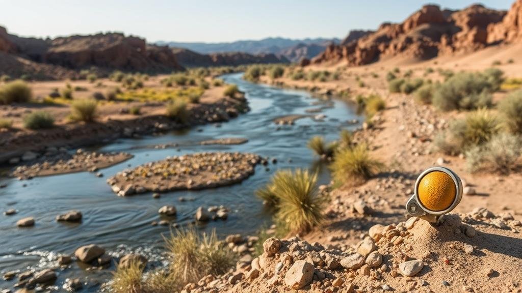 Read more about the article Detecting for Gold Nuggets in Dry Riverbeds and Desert Washes