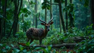 Read more about the article Searching for the mysterious Okapi in the dense forests of the Congo Basin.