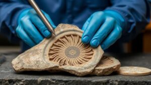 Read more about the article The Art of Fossil Preparation: Enhancing Value Through Expert Cleaning and Restoration