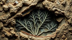 Read more about the article Fossilized Sea Lilies: Unearthing Ancient Marine Relics in Remote Rock Layers