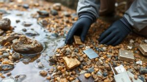 Read more about the article Recovering Gold From Stream Gravel Accumulations in Low-Flow Zones