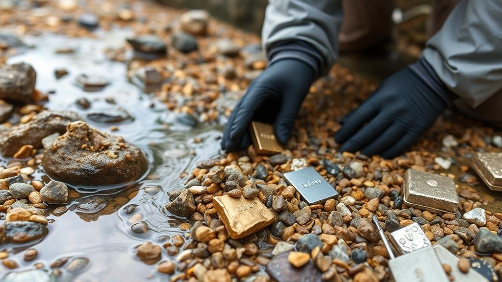 You are currently viewing Recovering Gold From Stream Gravel Accumulations in Low-Flow Zones