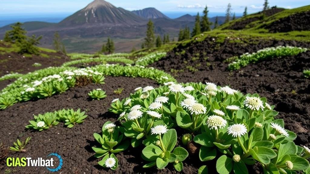 Read more about the article Documenting the rapid recovery of plant life in volcanic landscapes like Mount St. Helens.