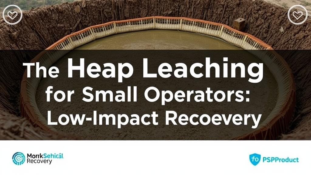 Read more about the article The Basics of Heap Leaching for Small Operators: Low-Impact Recovery