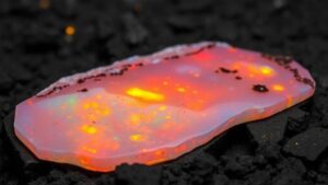 Read more about the article Discovering rare fire opals in Mexico’s volcanic fields, renowned for their fiery hues.