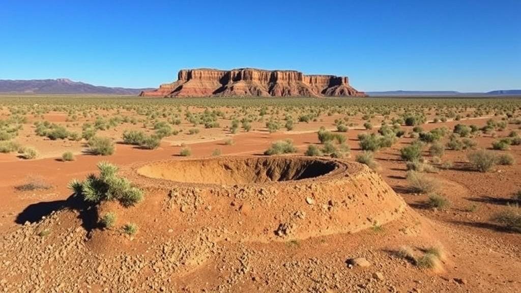 Read more about the article Searching for rare meteorite impact sites in the plains of southwestern New Mexico.