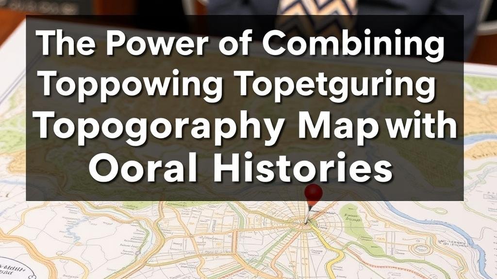 You are currently viewing The Power of Combining Topographical Maps with Oral Histories