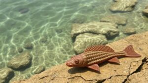 Read more about the article Prehistoric Lakeshores: Finding Fossilized Fish and Amphibians in Sedimentary Deposits