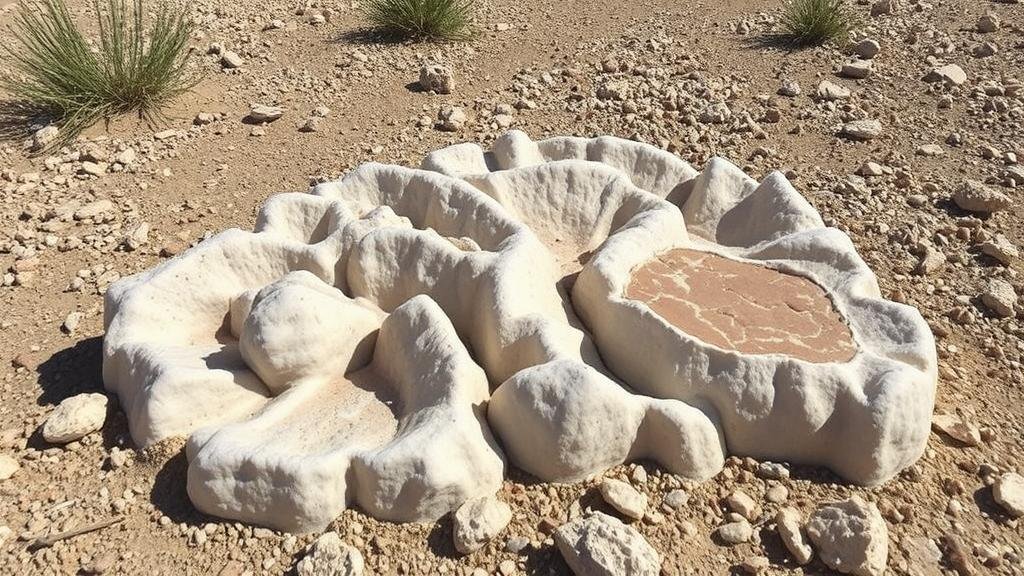 Read more about the article Unearthing rare desert rose formations in gypsum-rich areas near the Otero Basin.