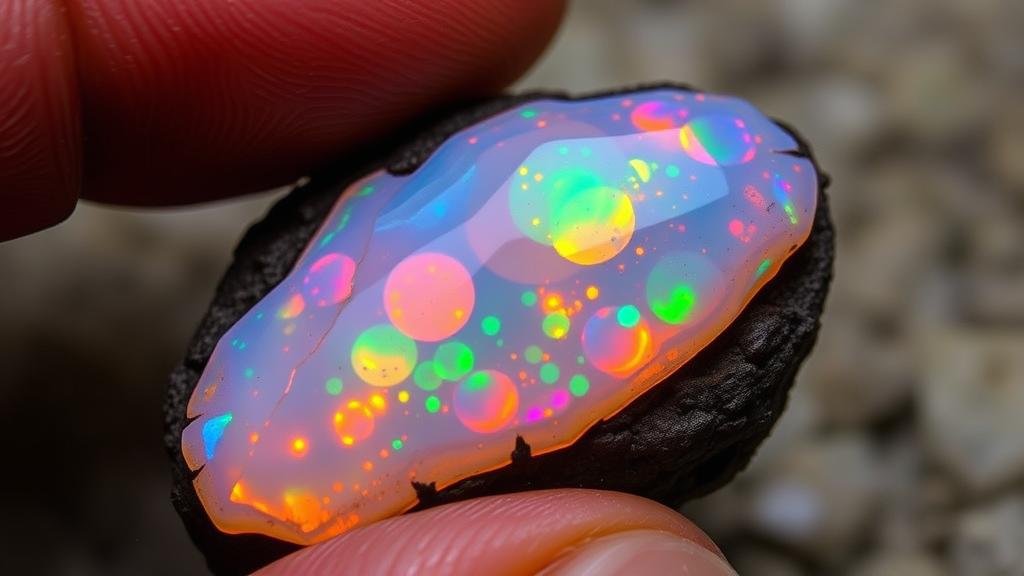 Read more about the article Unearthing vibrant opals in Ethiopia’s Wollo Province, famous for their striking play of colors.