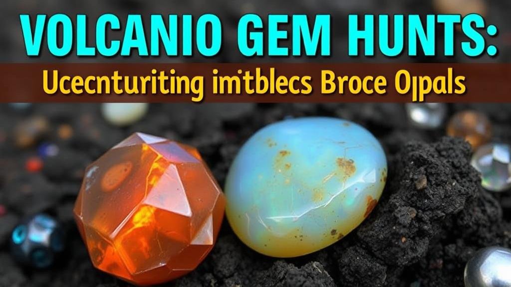 Read more about the article Volcanic Gem Hunts: Unearthing Obsidian and Fire Opals