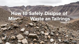 Read more about the article How to Safely Dispose of Mining Waste and Tailings