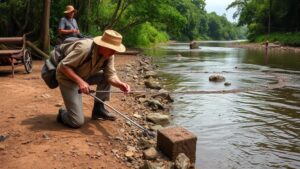 Read more about the article Detecting Along River Islands for Relics Left by Early Explorers