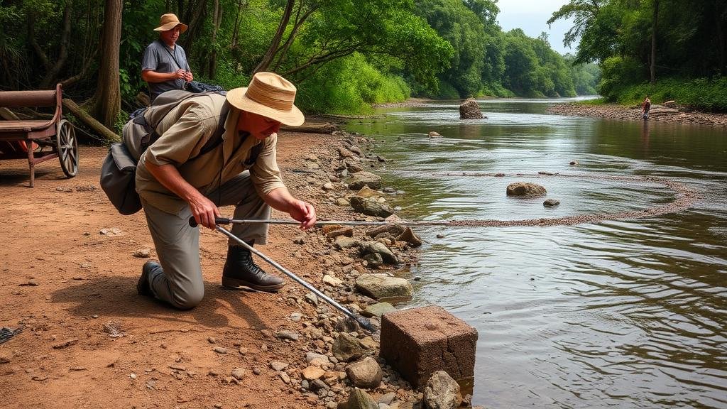 Read more about the article Detecting Along River Islands for Relics Left by Early Explorers