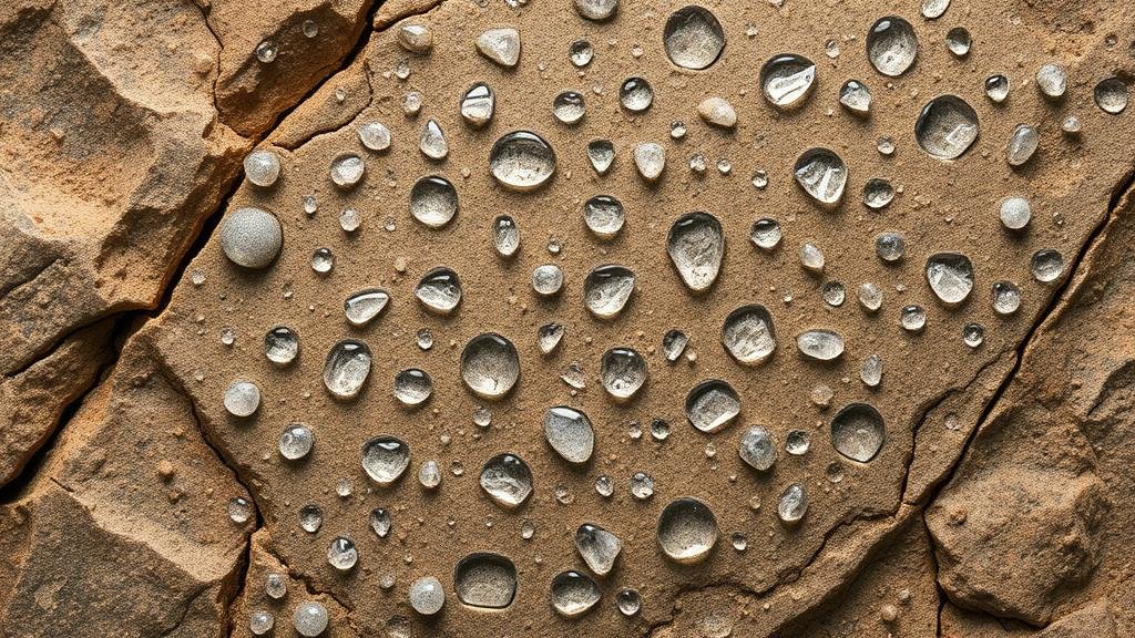 Read more about the article Unearthing Fossilized Raindrops: Prehistoric Weather Patterns Preserved in Stone