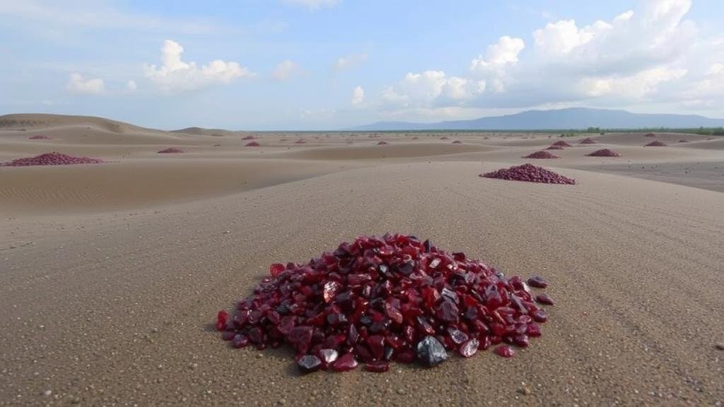 Read more about the article Searching for garnet sands in Sri Lanka’s coastal plains, long a source of the world’s most exquisite stones.