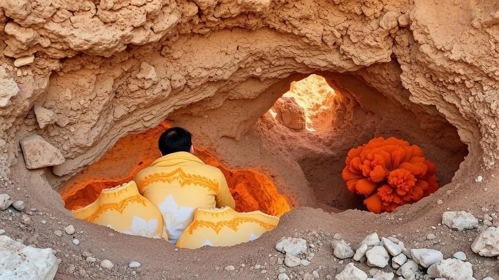 Read more about the article Searching for calcite-filled geodes in the rugged terrains of Morocco.