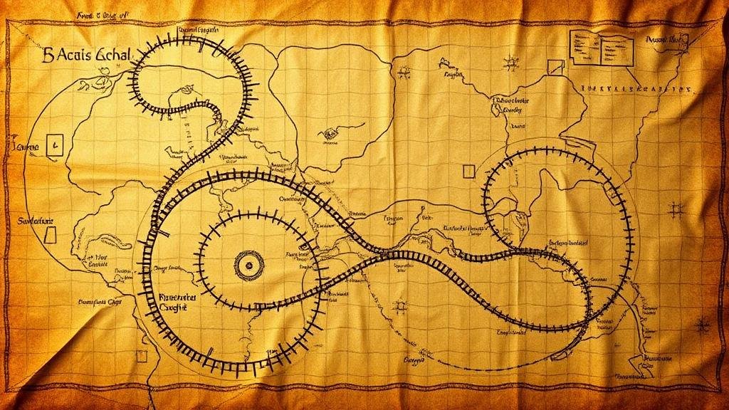 Read more about the article Reading Curved Pathways and Spirals on Maps That Indicate Treasure Sites