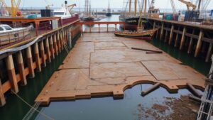 Read more about the article Tracing Historical Dry Docks for Maritime Construction Artifact Discoveries