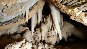 Read more about the article Investigating calcite and aragonite formations in caves near Kingston.