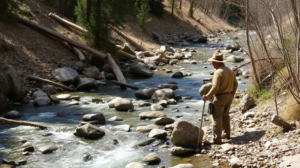 Read more about the article The Role of Prospectors in Discovering Placer Gold Along Whitewater Creek