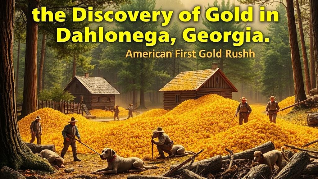 Read more about the article The Discovery of Gold in Dahlonega, Georgia: America’s First Gold Rush