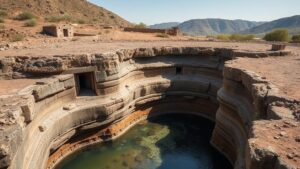 Read more about the article Unraveling mysteries of underground waterways connected to ancient irrigation systems.