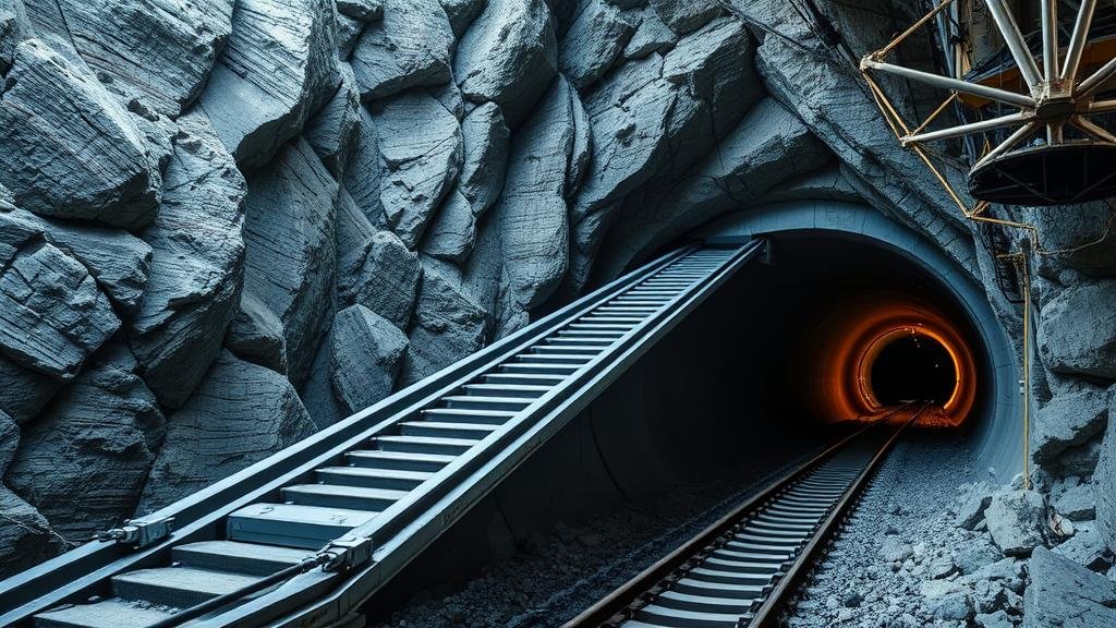 Read more about the article Designing Inclined Planes for Ore Transport in Underground Tunnels