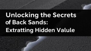 Read more about the article Unlocking the Secrets of Black Sands: Extracting Hidden Value