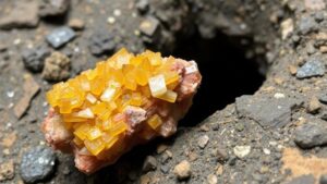 Read more about the article Searching for rare sphalerite specimens in the historic zinc mines near Hanover.