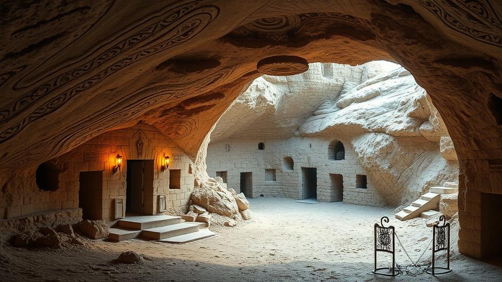 Read more about the article Exploring ancient legends of serpent-filled tunnels beneath desert ruins.