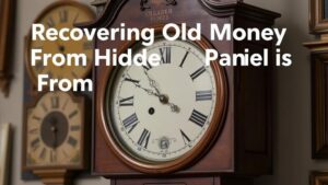 Read more about the article Recovering Old Money From Hidden Panels in Antique Clocks