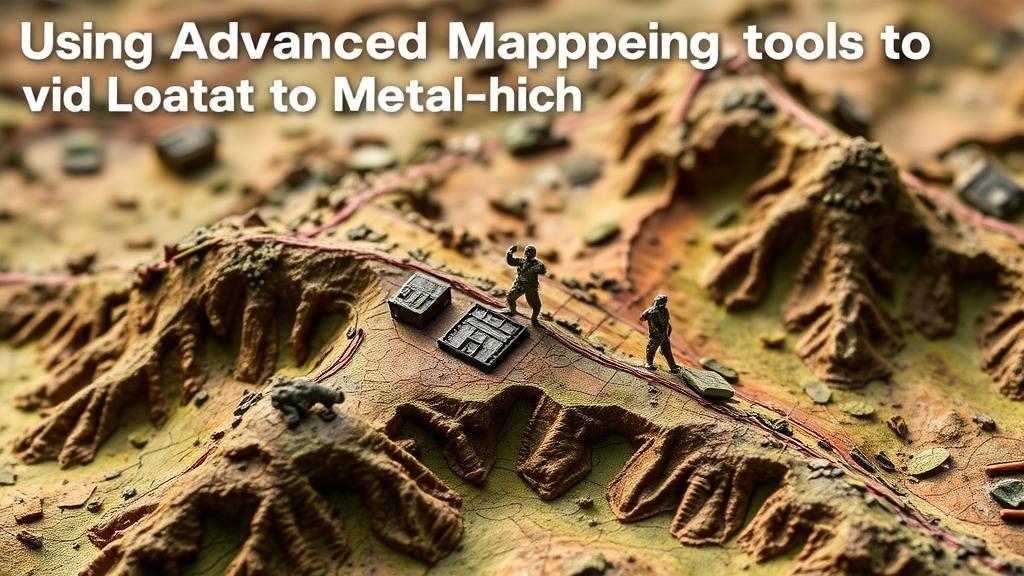 You are currently viewing Using Advanced Mapping Tools to Locate Metal-Rich Artifact Sites