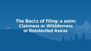 Read more about the article The Basics of Filing a Claim in Wilderness or Protected Areas