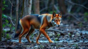 Read more about the article Searching for the critically endangered red wolf in the swamps of the southeastern U.S.