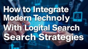 Read more about the article How to Integrate Modern Technology With Logical Search Strategies