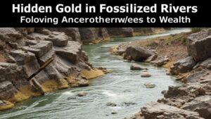 Read more about the article Hidden Gold in Fossilized Rivers: Following Ancient Waterways to Wealth