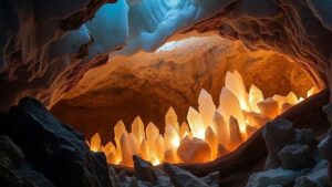 Read more about the article Crystal Caves: The Stunning Underground Worlds of Selenite and Quartz