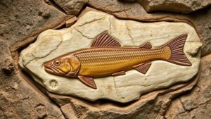 Read more about the article Riverbeds of Time: Fossilized Logs and Prehistoric Fish Preserved in Stone