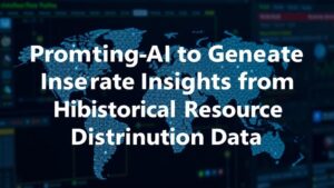 Read more about the article Prompting AI to Generate Insights from Historical Resource Distribution Data