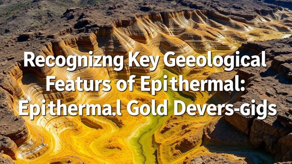 You are currently viewing Recognizing Key Geological Features of Epithermal Gold Deposits