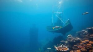 Read more about the article Searching for ancient sunken treasure fleets in tropical coral reefs.